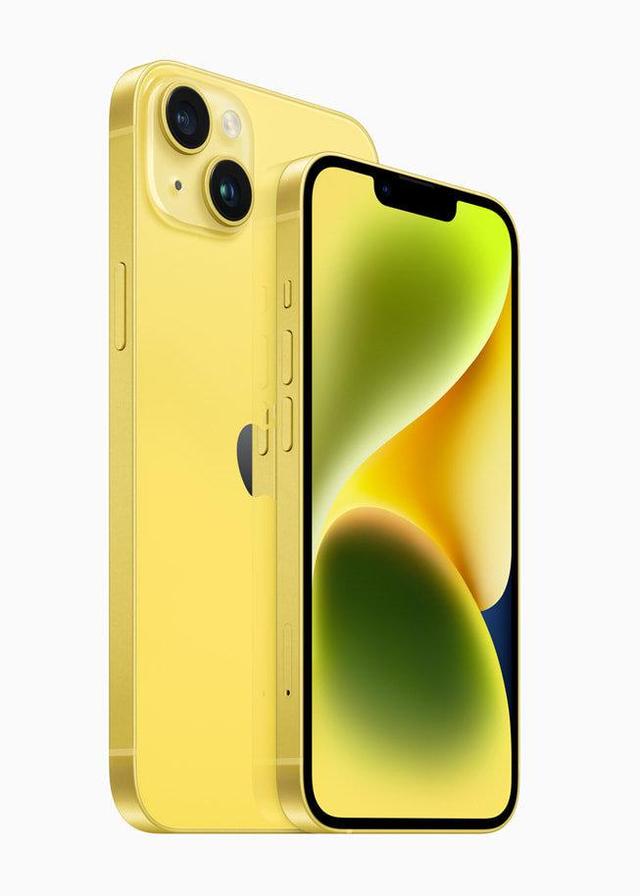 苹果推出黄色款iPhone14
