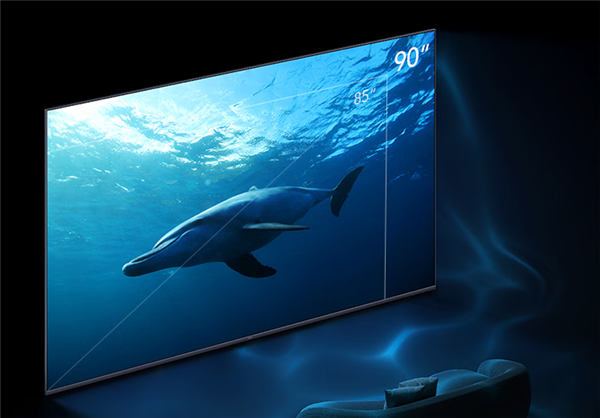 7999元！Redmi MAX 90英寸巨屏电视开售：百级分区、高刷