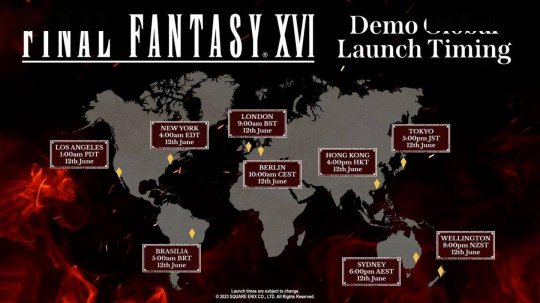 今天下午4点《最终幻想16》试玩Demo将上线 时长超2个小时