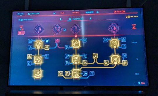 《赛博朋克2077》新DLC技能升级页面曝光 整体更像是“技能树”