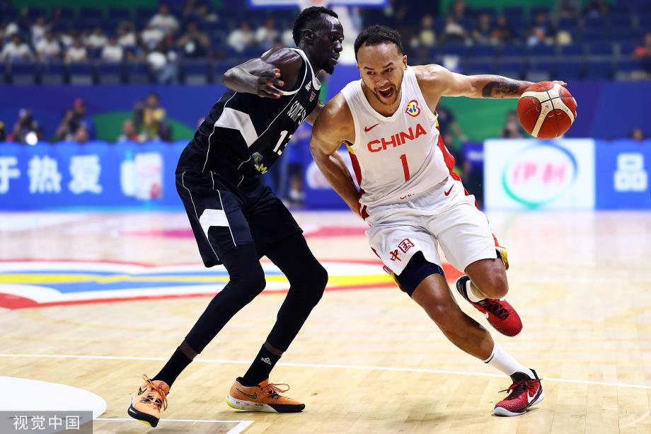 中国男篮不敌南苏丹遭两连败