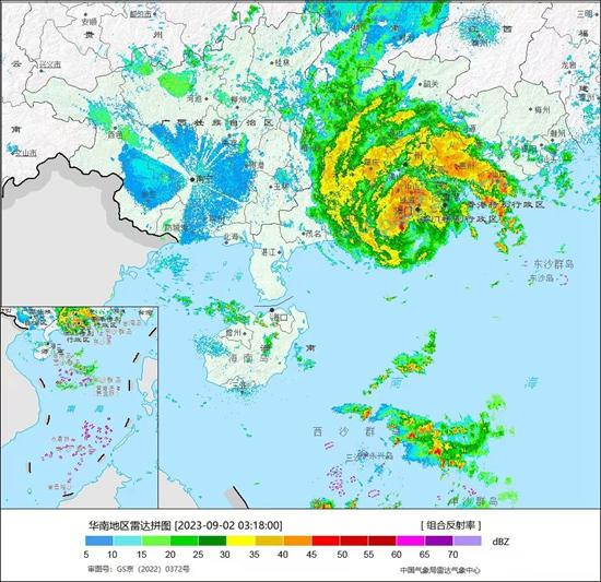 苏拉登陆珠海 成今年来广东最强台风