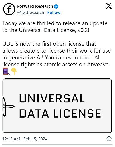 Forward Research 发布了 UDL v0.2