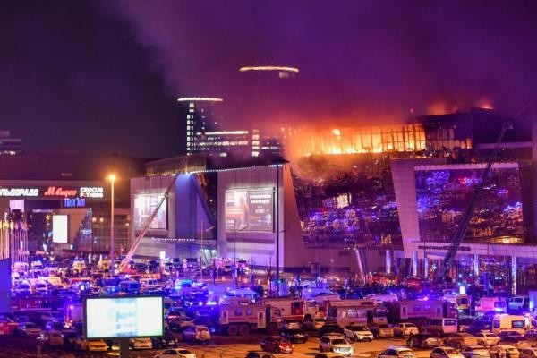 莫斯科恐袭：枪声、尖叫和火海